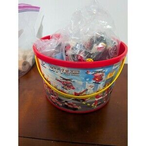 EXERCISE N PLAY City Fire Drill Building SET 899 Pcs Station Truck Helicopter